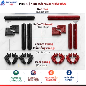 PHỤ KIỆN mua thêm đủ khổ/size - đủ màu, dày 2,5mm, độ bền 15 - 20 năm