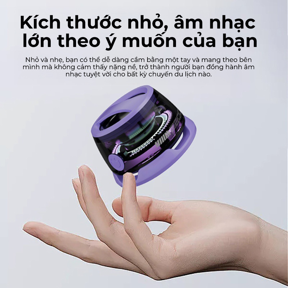 Loa Bluetooth từ tính, Loa G200 di động đa chức năng với đèn nhiều màu RGB Hiển thị hiệu ứng âm thanh vòm 3D , trò chơi