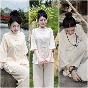 Đồ lam pháp phục cho nữ thanh lịch và mềm mại | Đồ Lam An Nhiên