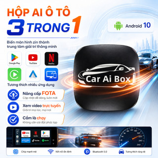 👍CarPlay AI Box 2+16GB/2+32GB CarPlay Android Box CarPlay AI Box không dây Bộ chuyển đổi CarPlay có dây sang không dây