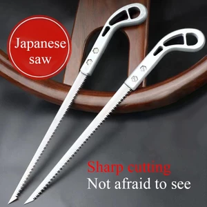 ✨Homie✨Cưa Gỗ Cầm Tay Mini Lưỡi Thép SK5 Tạo Kiểu Dáng Cho Cây, Cưa Bonsai Lách Cành Vị Trí Hẹp