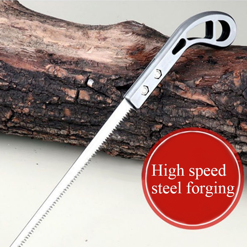 ✨Homie✨Cưa Gỗ Cầm Tay Mini Lưỡi Thép SK5 Tạo Kiểu Dáng Cho Cây, Cưa Bonsai Lách Cành Vị Trí Hẹp