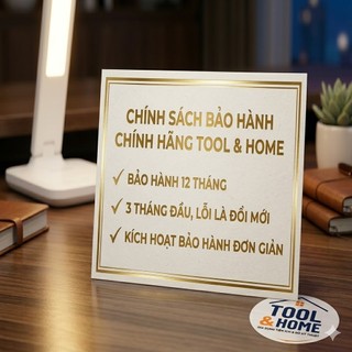 [Tặng hộp Lego/Bút màu] Đèn Bàn Học Chống Cận Thị Thông Minh TOOL & HOME Đèn Làm Việc Cảm Ứng Có Tích Điện Sạc Không Dây