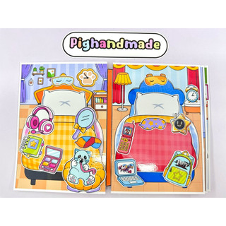 Đồ chơi giấy bóc dán nhà Poppy Playtime chap 5 - búp bê gacha đáng yêu