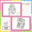 Bộ tranh tô màu cho bé với 31 trang chủ đề HYGGE PLACE COZY21 với phong cách tranh Kawaii dễ thương