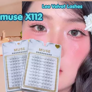 X112- MI GIẢ MUSE-MI GIẢ MUSE X112-lông mi giả tách sợi tự nhiên-LeeVelvetLashes