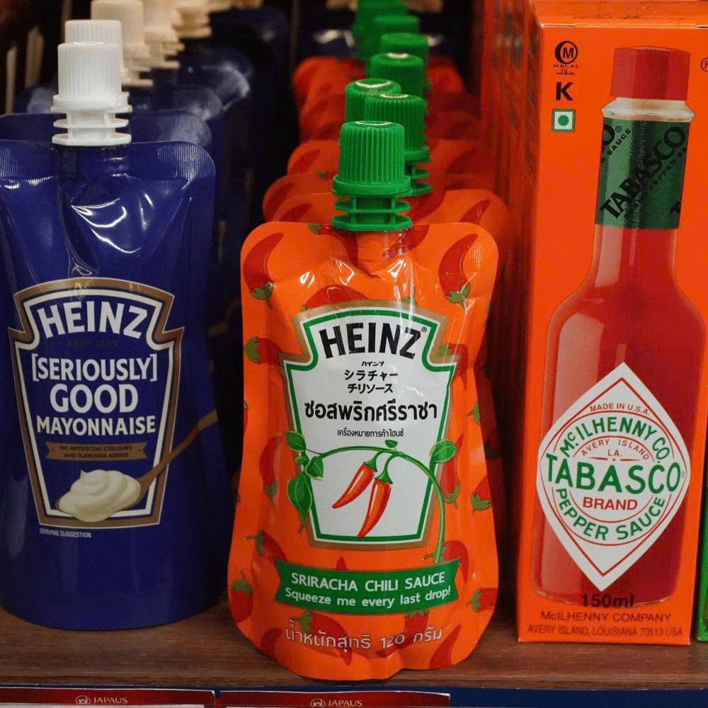 Tương Ớt Sriracha Heinz - Heinz Sriracha Chilli Sauce 120g JAPAUS GOURMET