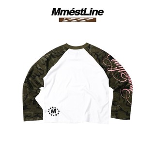 Áo Raglan Longsleeve MMESTLINE "DUSTLINE"  Form Boxy in lụa nổi chất vải Cotton Premium 2 chiều