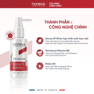 HEXAPHANE ANTI–HAIR LOSS LOTION – LOTION GIẢM RỤNG TÓC NOREVA (60ML)