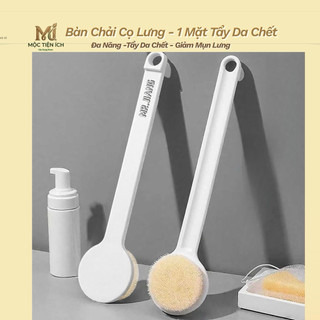 Bàn Chải Cọ Lưng Tắm Cán Dài 35cm – Lông Mềm Mịn, Tẩy Tế Bào Chết, Giảm Mụn Lưng