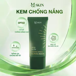 Kem Chống Nắng Toning White Sunscreen Nâng Tone Cao Cấp - Hỗ Trợ Bảo Vệ Da Khỏi Tác Hại Của Ánh Nắng Mặt Trời