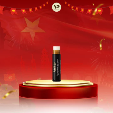 Son Dưỡng Môi Dầu Dừa Bến Tre Dưỡng Ẩm Mềm Mịn Không Màu Cocoon Coconut Lip Balm 5g