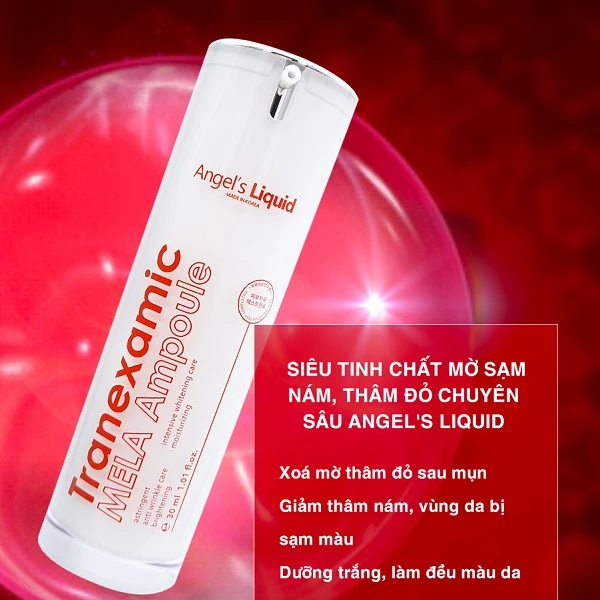 Serum Kem Dưỡng Angel's Liquid Tranexamic Acid Giảm Thâm Nám Và Dưỡng Trắng Da - Ever Queen