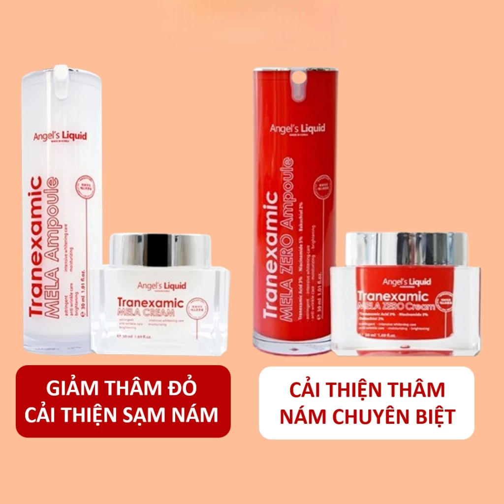 Serum Kem Dưỡng Angel's Liquid Tranexamic Acid Giảm Thâm Nám Và Dưỡng Trắng Da - Ever Queen