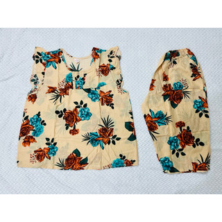 BỘ TOLE TRUNG NIÊN TAY CÁNH TIÊN QUẦN LỠ