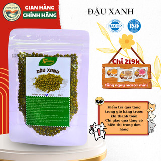 Đậu xanh sấy nguyên hạt - Túi zip - nấu chè, làm sữa, nấu sôi
