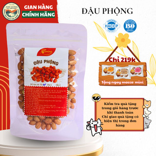 Đậu phộng sấy khô nguyên chất Túi zip hạt ding dưỡng ăn vặt béo bùi giàu đạm