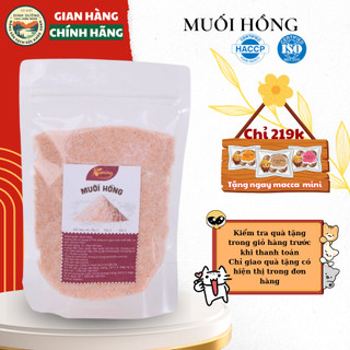 Muối hồng nguyên chất  - Túi zip - Bổ sung khoáng chất, cân bằng điện giải