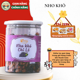 Nho khô ngọt thanh, mềm dẻo Hũ PET 250gr