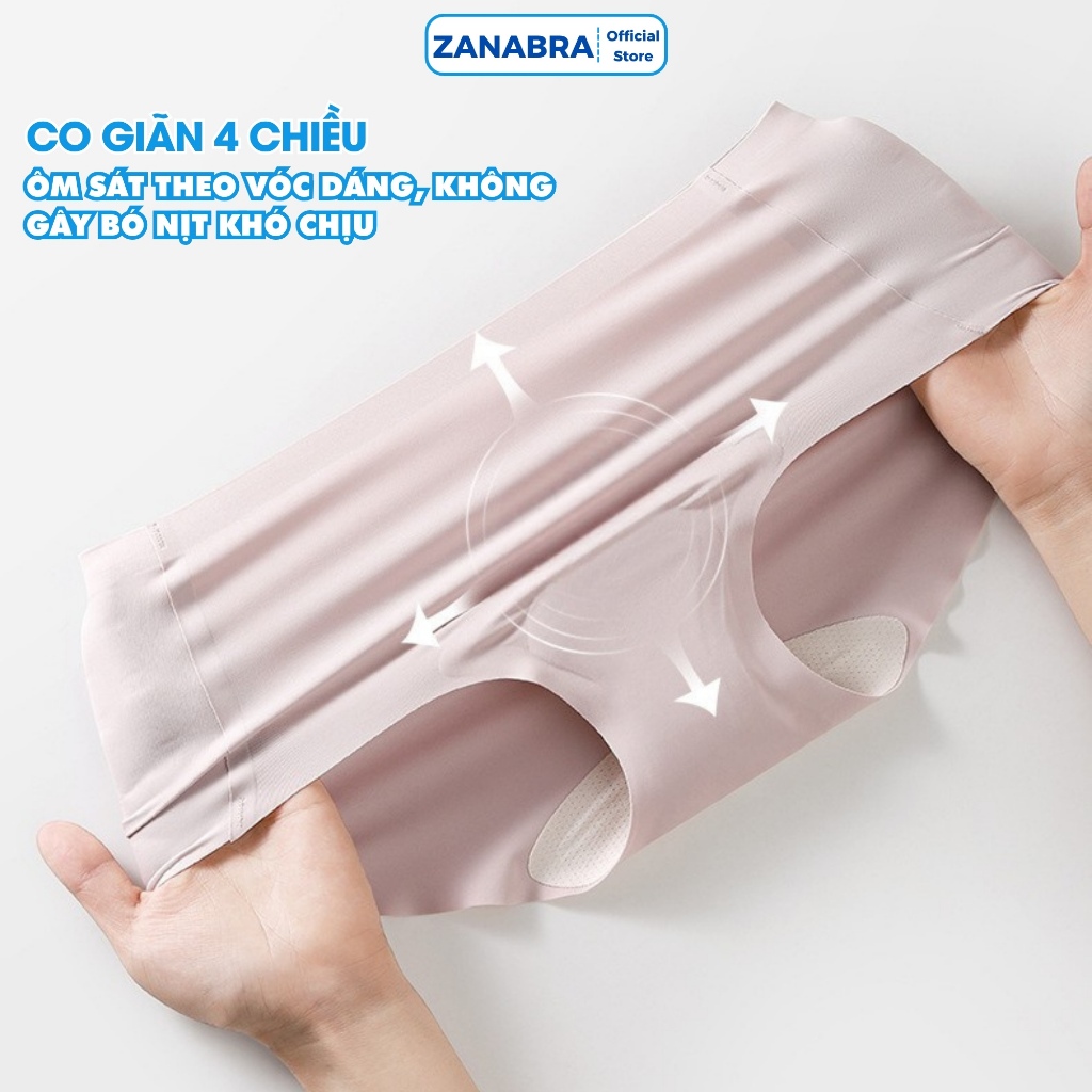 [ MẪU MỚI ] Quần Lót Nữ Đúc Su Có Đệm Chống Lộ Vùng Tam Giác, Quần Chip Nữ Cạp Vừa Ôm Dáng Không Lộ Viền L0523