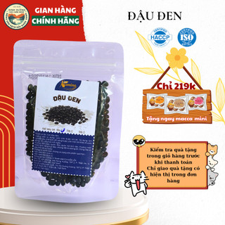 Đậu Đen Đăklăk sấy khô nguyên hạt - Túi zip - Nấu chè, nấu xôi, làm sữa hạt