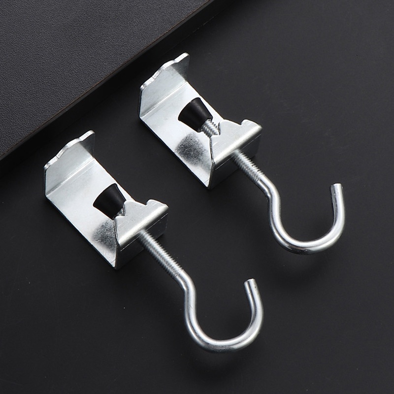✨Homie✨Móc treo balo túi xách bằng chất liệu kim loại cứng cáp móc treo đồ cạnh bàn có thể xoay