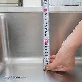 Chậu rửa bát Kluger KH8050ST Plus bề mặt trơn nhập khẩu