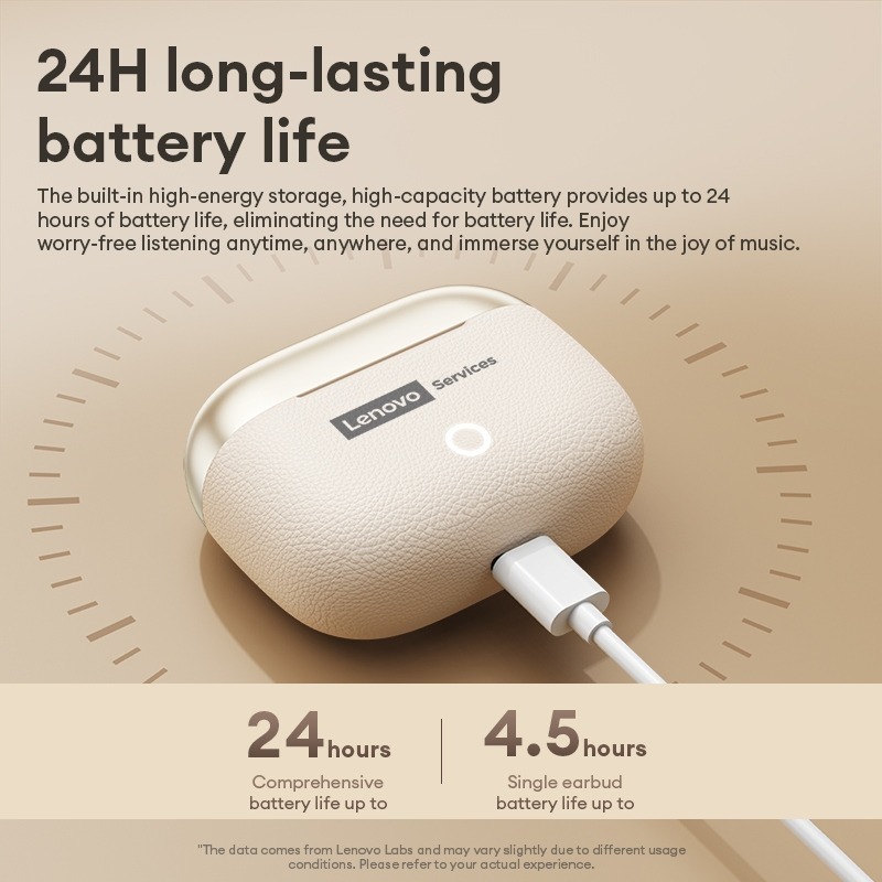 Lenovo LE221 Tai Nghe Bluetooth Không Dây Nhét Tai Độ Trễ Thấp Âm Thanh Vòm HIFI Cao Cấp Bluetooth 6.0 | BigBuy360 - bigbuy360.vn