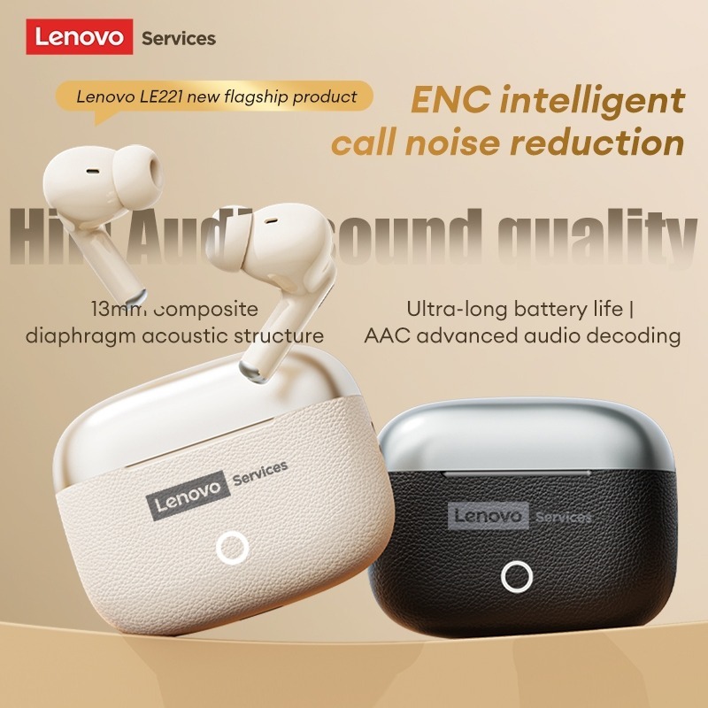 Lenovo LE221 Tai Nghe Bluetooth Không Dây Nhét Tai Độ Trễ Thấp Âm Thanh Vòm HIFI Cao Cấp Bluetooth 6.0 | BigBuy360 - bigbuy360.vn