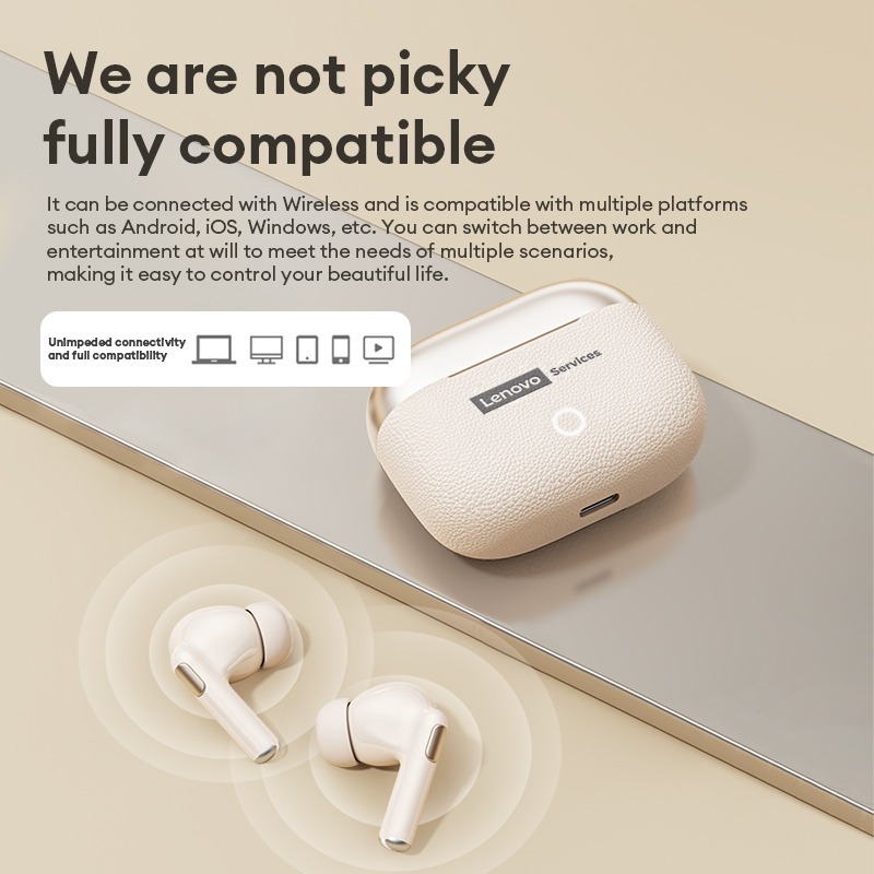 Lenovo LE221 Tai Nghe Bluetooth Không Dây Nhét Tai Độ Trễ Thấp Âm Thanh Vòm HIFI Cao Cấp Bluetooth 6.0 | BigBuy360 - bigbuy360.vn