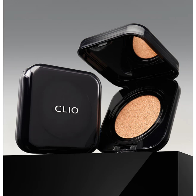 Phấn Nước Cushion Clio Kill Cover Mesh Glow Che Phủ Tự Nhiên Căng Bóng (Kèm Lõi) - Ever Queen