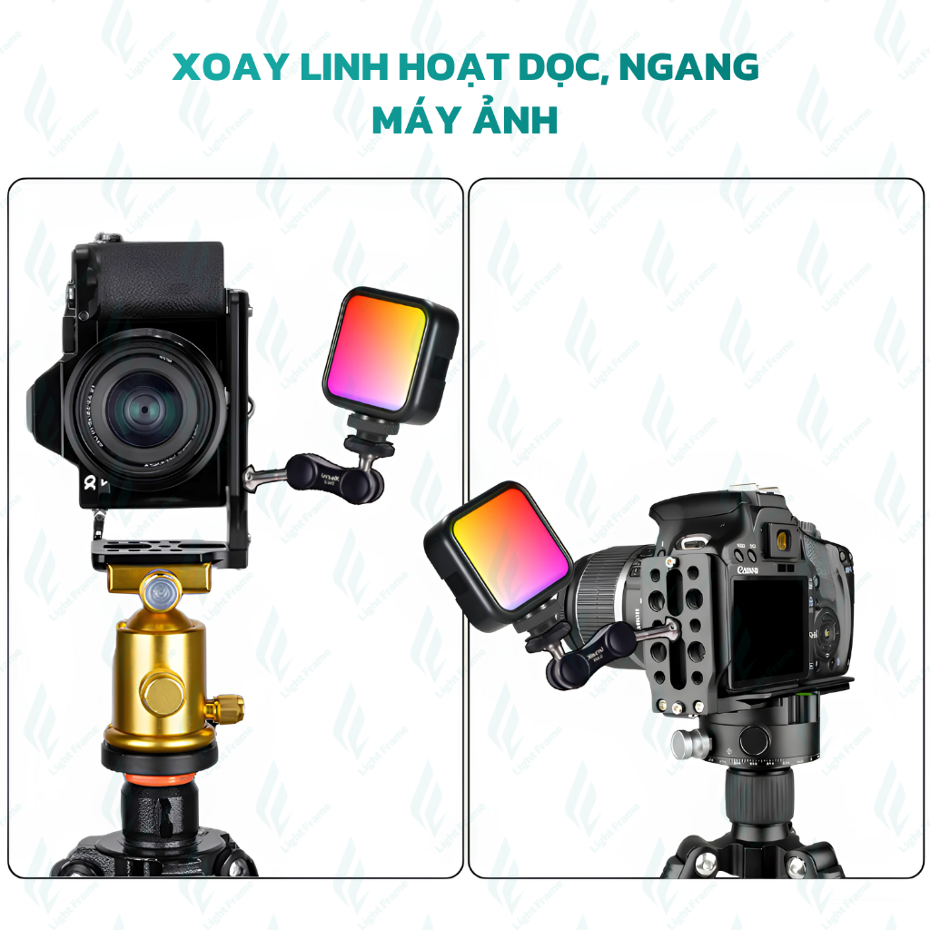 L-Plate máy ảnh - đế xoay dọc máy ảnh chữ L lật máy đa năng quay và chụp dọc máy ảnh