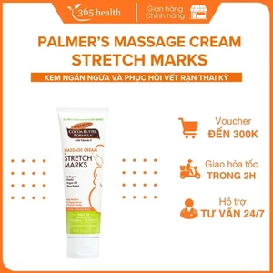 Kem Ngăn Ngừa & Giảm Rạn Da Palmer's Cocoa Butter Formula Massage Cream For Stretch Marks 125g
