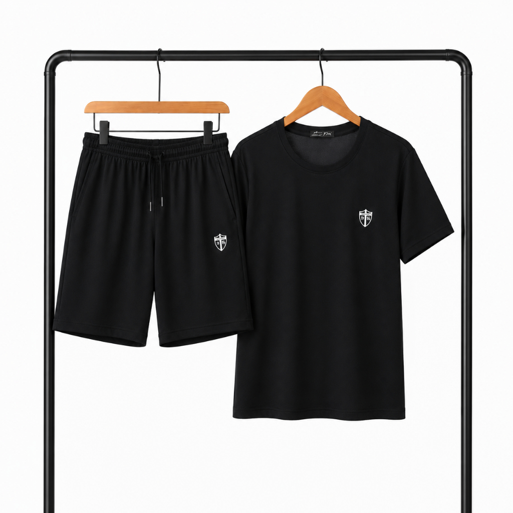 Bộ Quần Áo Nam Ngắn Tay  BH-001 Cotton Mềm Mịn, Thoáng Mát, Co Giãn Nhẹ, Form Gọn Dễ Mặc Trẻ Trung