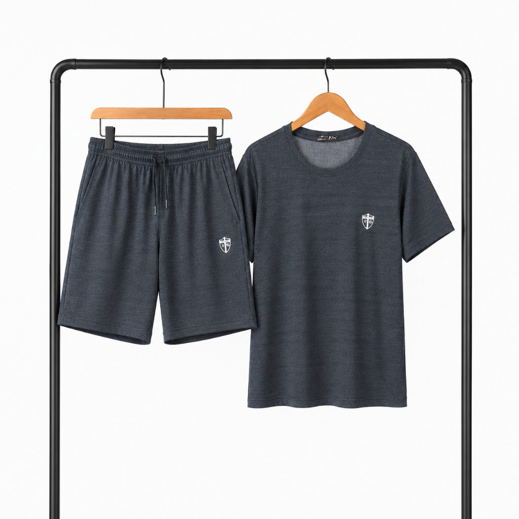Bộ Quần Áo Nam Ngắn Tay  BH-001 Cotton Mềm Mịn, Thoáng Mát, Co Giãn Nhẹ, Form Gọn Dễ Mặc Trẻ Trung