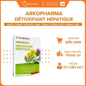 Thải Độc Gan Arkopharma Detoxifiant Hepatique - Nhập Khẩu Pháp (Hộp 20 Ống)