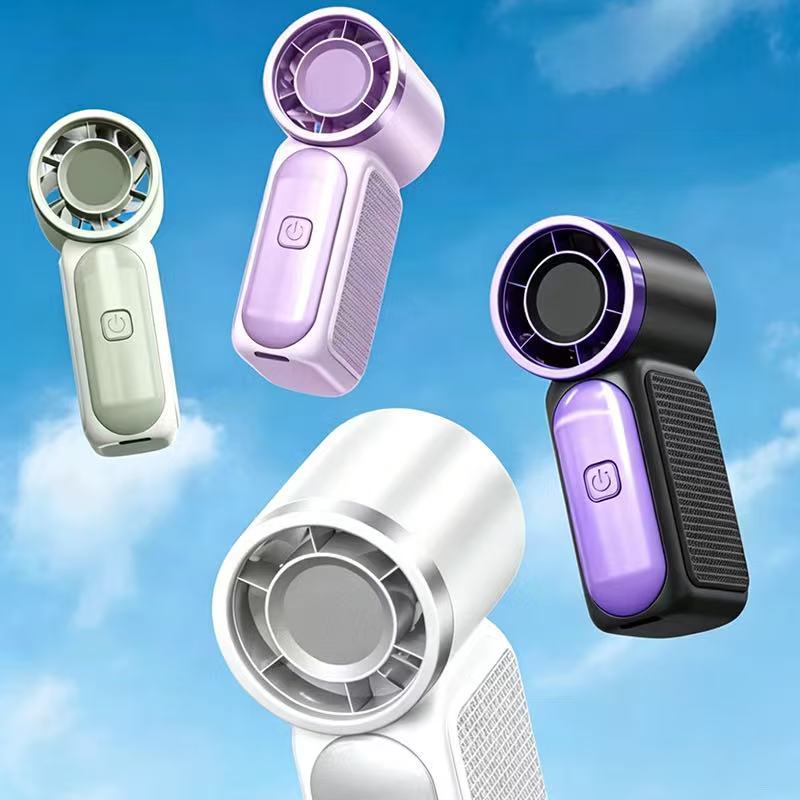 Quạt Cầm Tay Mini X699/X688 – 199 Cấp Độ Gió ,có đèn LED USB