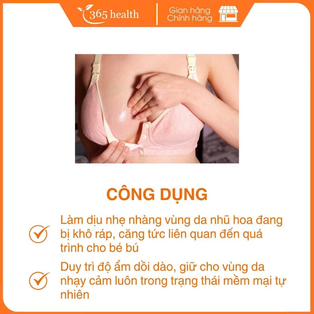 [Chính hãng] Kem Ngăn Ngừa Nứt Nẻ Và Giảm Đau Đầu Ti Khi Cho Con Bú Palmer's Nursing Butter Tuýp 30g