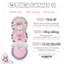 FLORTTE Phấn Bắt Sáng Bunny Highlight Lì Màu Làm Sáng Nâng Vùng Tối Gương Mặt Tự Nhiên Lâu Trôi 4g(3 Màu)