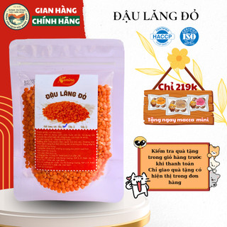 Đậu lăng đỏ nguyên hạt Túi zip - Nấu súp, làm sữa, ăn chay thực dưỡng
