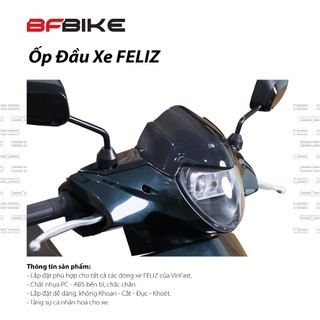 Ốp Đầu Xe Feliz | Nhựa ABS/PC | B-Factory Made in Vietnam