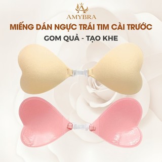 Miếng Dán Nâng Ngực Su Mỏng Không Viền – Áo Dán Ngực Không Dây Nhẹ Êm Keo Dính An Toàn AMYBRA D0159