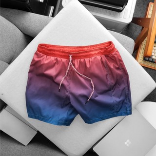 Quần short đi biển bigsize 100kg chất dù mỏng nhẹ lót lưới , Quần đùi đi biển unisex - Vargo