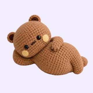 Móc Khóa Len Lendon DuDu Bubu Dễ Thương 9cm Handmade Amigurumi Quà Tặng Phụ Kiện Balo Móc Chìa Khóa