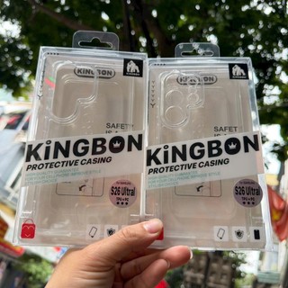 [ Đã có S26ULTRA ] Ốp Lưng Samsung Trong Suốt chống ố viền mềm KiNGBON cho SAMSUNG S22 -> S26ULTRA