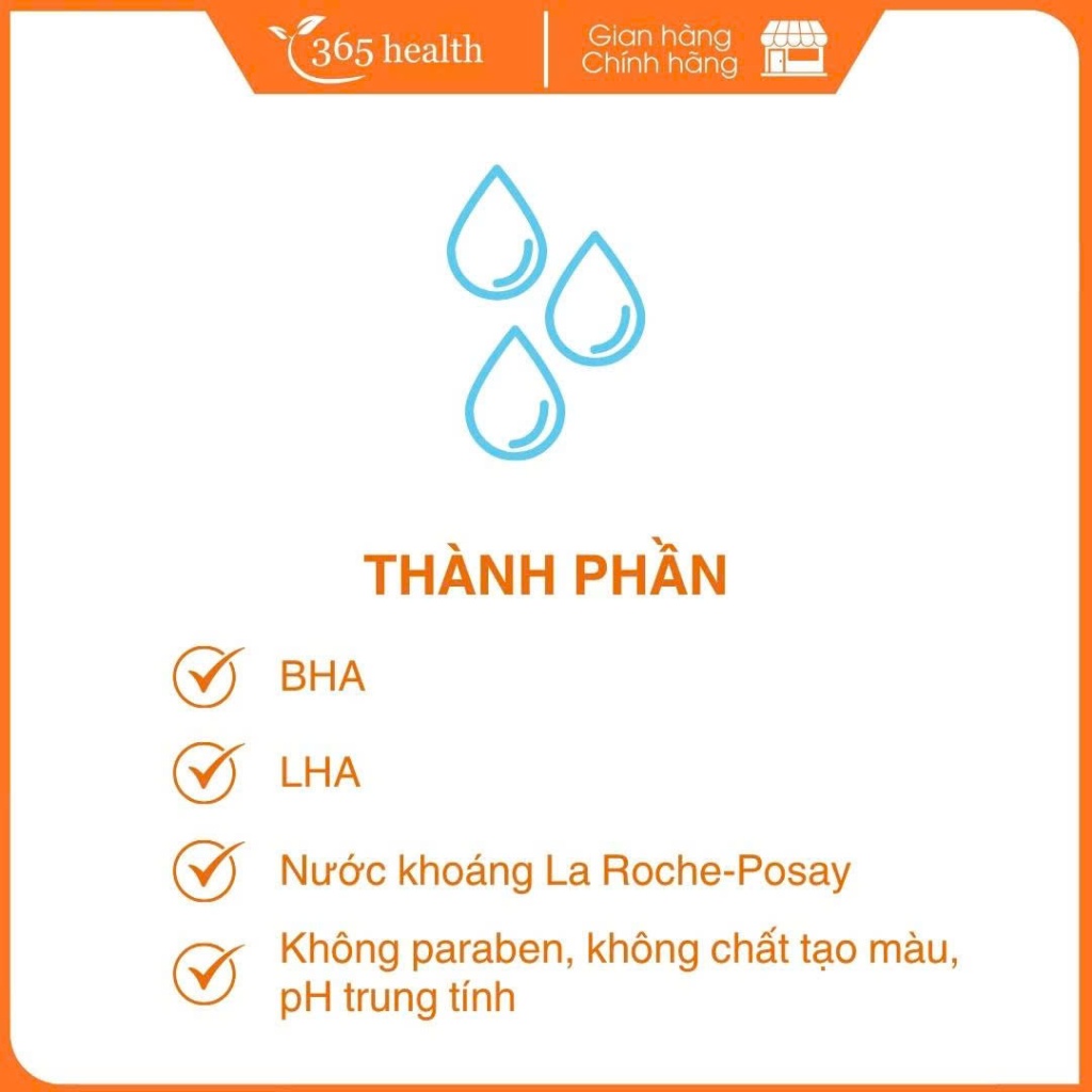 Nước Cân Bằng Giàu Khoáng Dành Cho Da Dầu La Roche-Posay Effaclar Astringent Lotion Toner 200ml
