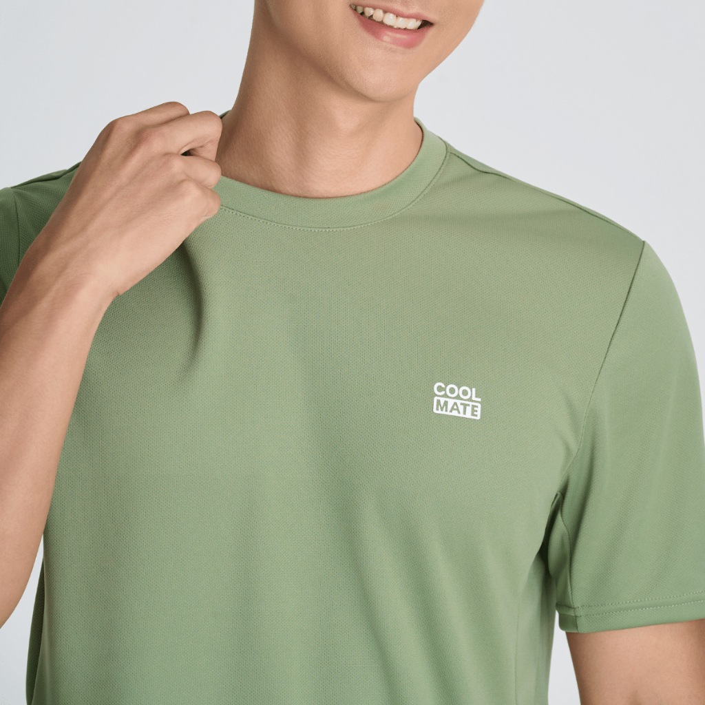 [MUA 4 GIẢM 20%][MỚI]ÁO THUN thể thao nam Essentials công nghệ Exdry 2.0, Áo tập Gym, Pickleball thoáng khí Coolmate