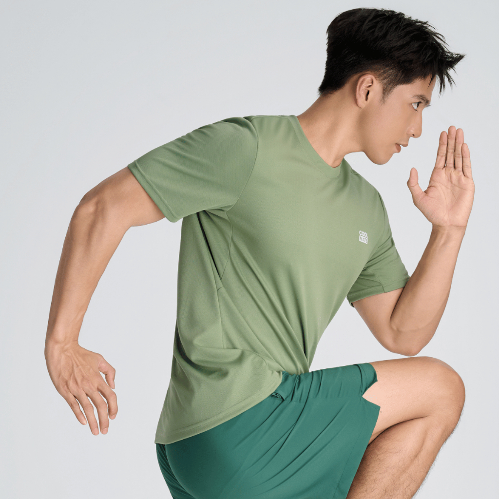 [MUA 4 GIẢM 20%][MỚI]ÁO THUN thể thao nam Essentials công nghệ Exdry 2.0, Áo tập Gym, Pickleball thoáng khí Coolmate
