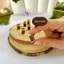 Đốt trúc trầm hương sánh chìm bọc khoen KATEDA mạ Vàng 24k bền màu (tặng dây và kim xâu vòng)