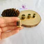 Đốt trúc trầm hương sánh chìm bọc khoen KATEDA mạ Vàng 24k bền màu (tặng dây và kim xâu vòng)